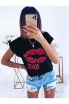 BLUZKA T-SHIRT BAWEŁNA KOBIECY NADRUK L/XL