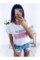 BLUZKA T-SHIRT WYGODNA PANTERKA NADRUK KOLORY L/XL