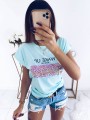 BLUZKA T-SHIRT WYGODNA PANTERKA NADRUK KOLORY L/XL