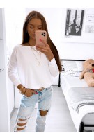 BLUZKA T-SHIRT LUŹNA DELIKATNA ŚCIĄGACZ KOLORY
